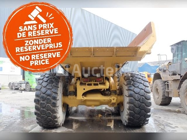 REF: Sambreville 1 - Caterpillar gelede kiepwagen D400EII – foto 4 – kavel bij Auctelia, Sambreville