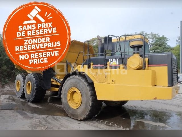 REF: Sambreville 1 - Caterpillar gelede kiepwagen D400EII – foto 6 – kavel bij Auctelia, Sambreville