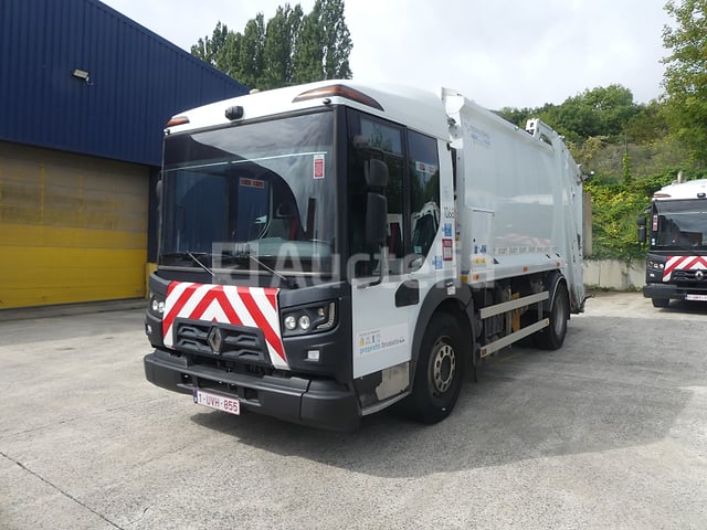 REF:1068 - Renault Access D19 vuilniswagen (2018-80,016 km)(VIN: SEG1932AL6BJ24940) – foto 3 – kavel bij Auctelia, Bruxelles