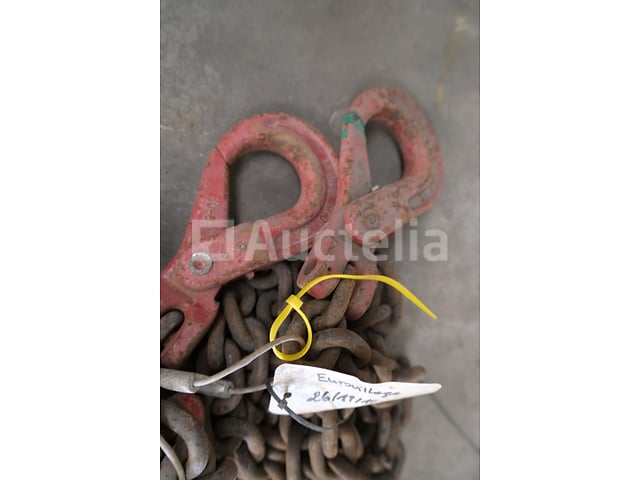 REF:16812C + 16812D - 2 kettingriemen 1 streng - 3150 kg – foto 3 – kavel bij Auctelia, Machelen