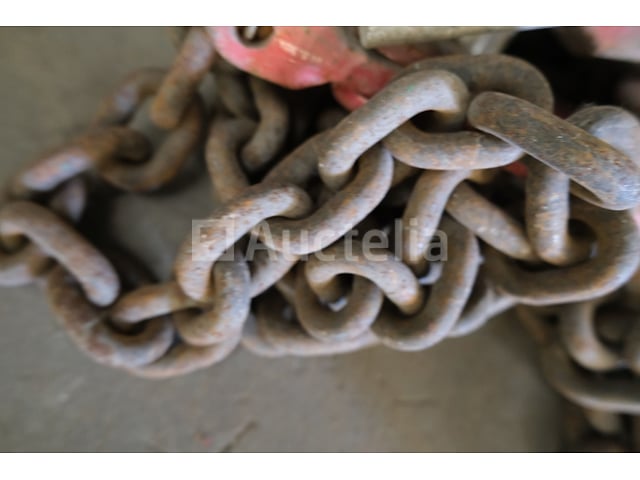 REF:16812C + 16812D - 2 kettingriemen 1 streng - 3150 kg – foto 4 – kavel bij Auctelia, Machelen