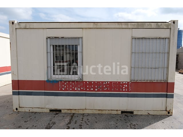 REF:17078 - Containerkantoor – kavel bij Auctelia, Harelbeke