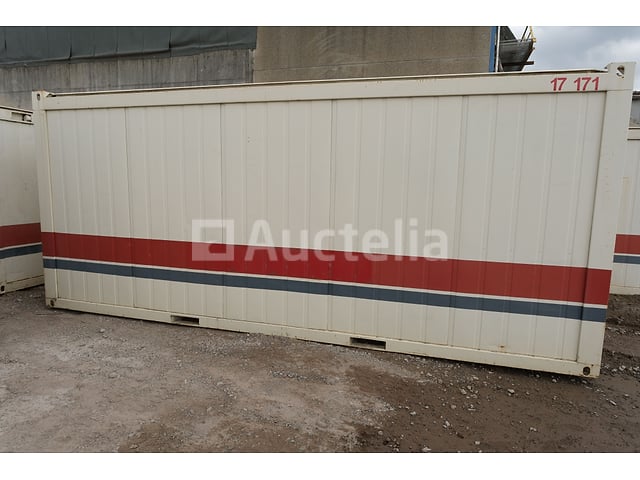 REF:17171 - Containerkantoor – kavel bij Auctelia, Harelbeke