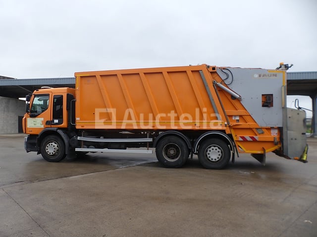 REF:1ECT852 - Vuilniswagen Renault Premium 380 DXI (2013-287,351 km-VIN:VF624CPB000000263) – foto 8 – kavel bij Auctelia, Floreffe