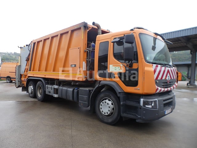 REF:1ECT852 - Vuilniswagen Renault Premium 380 DXI (2013-287,351 km-VIN:VF624CPB000000263) – foto 3 – kavel bij Auctelia, Floreffe