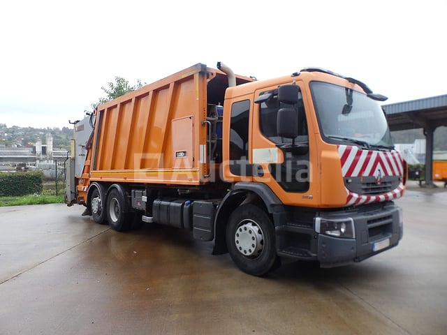 REF:1EZZ751 - Vuilniswagen Renault Premium 380 DXI (2012-211,520 km-VIN:VF624CPB000000260) – foto 3 – kavel bij Auctelia, Floreffe