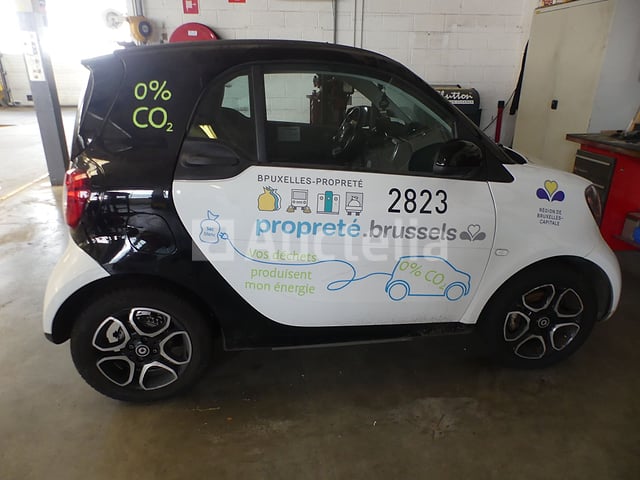REF:2823 - Elektrische auto Smart EQ Fortwo coupé (2019-71,947 km)(VIN:WME45339911K334395) – kavel bij Auctelia, Bruxelles