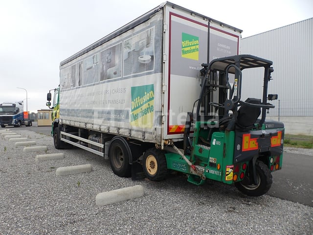 REF:2FET254 - Curtain truck + Moffett DAF CF330FA (2015-368,764 km)(VIN:XLRAEM4100G054465) – foto 7 – kavel bij Auctelia, Fleurus
