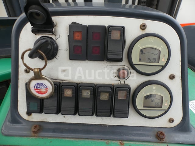 REF:2FET254 - Curtain truck + Moffett DAF CF330FA (2015-368,764 km)(VIN:XLRAEM4100G054465) – foto 9 – kavel bij Auctelia, Fleurus