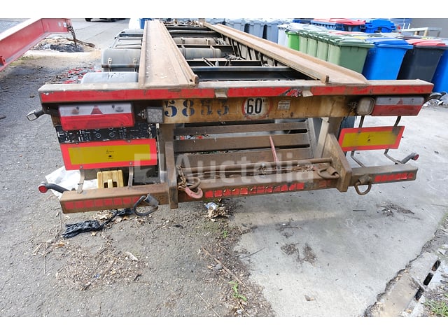 REF:5853 - GS Meppel AIC-2700N containertrailer (VIN:XL905024111004024) – foto 7 – kavel bij Auctelia, Kampenhout