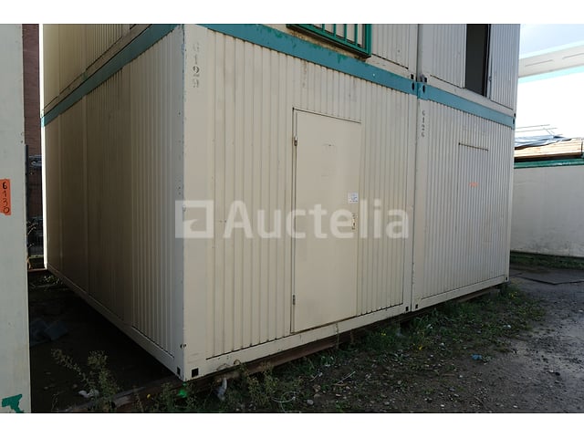 REF:6126 + 6129 - Dubbele kantoorcontainer – foto 3 – kavel bij Auctelia, Machelen