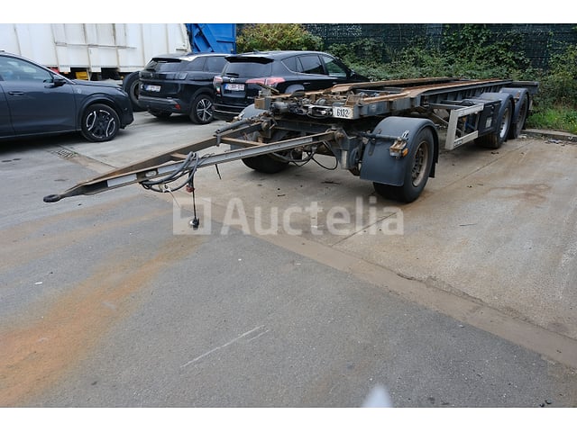 REF:6132 - GS Meppel AIC-2700N containertrailer (VIN:XL907028111004028) – foto 2 – kavel bij Auctelia, Puurs-Sint-Amands