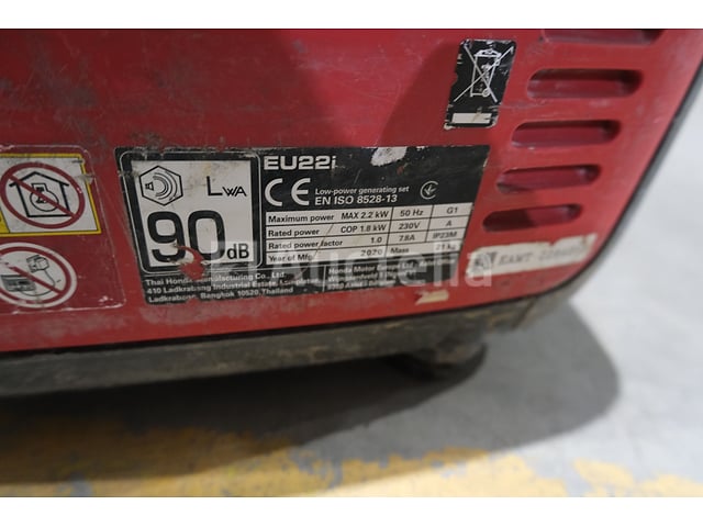 REF:7320002-29 - Honda EU22i draagbare generator – foto 7 – kavel bij Auctelia, Chaudfontaine