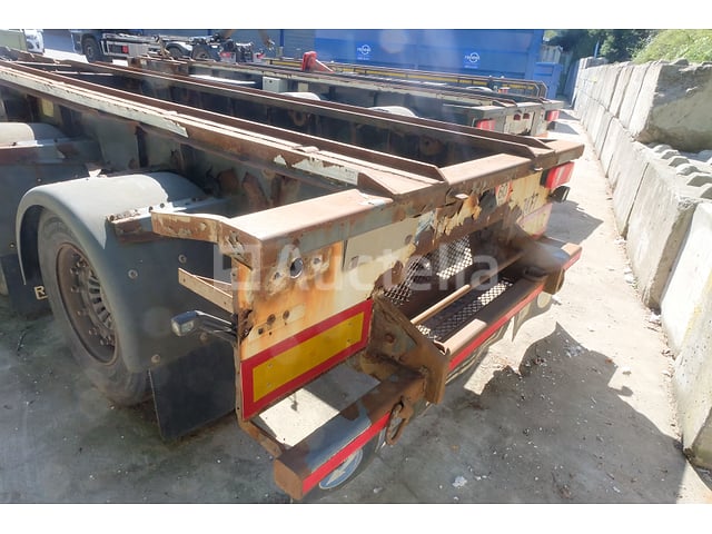 REF:7477 - Containertrailer rendert RAC 9.18 NA(VIN:YA5A201A120S61296) – foto 8 – kavel bij Auctelia, Charleroi