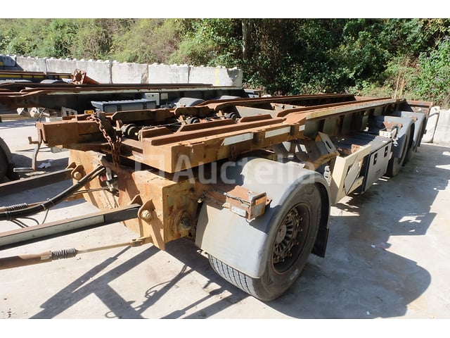 REF:7477 - Containertrailer rendert RAC 9.18 NA(VIN:YA5A201A120S61296) – foto 5 – kavel bij Auctelia, Charleroi