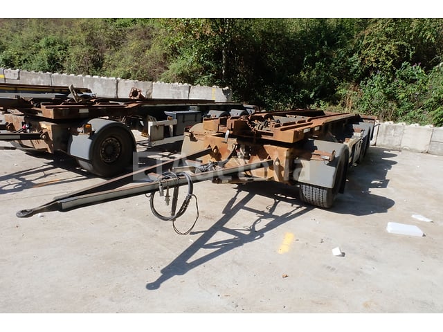 REF:7477 - Containertrailer rendert RAC 9.18 NA(VIN:YA5A201A120S61296) – foto 2 – kavel bij Auctelia, Charleroi