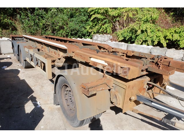 REF:7477 - Containertrailer rendert RAC 9.18 NA(VIN:YA5A201A120S61296) – foto 3 – kavel bij Auctelia, Charleroi