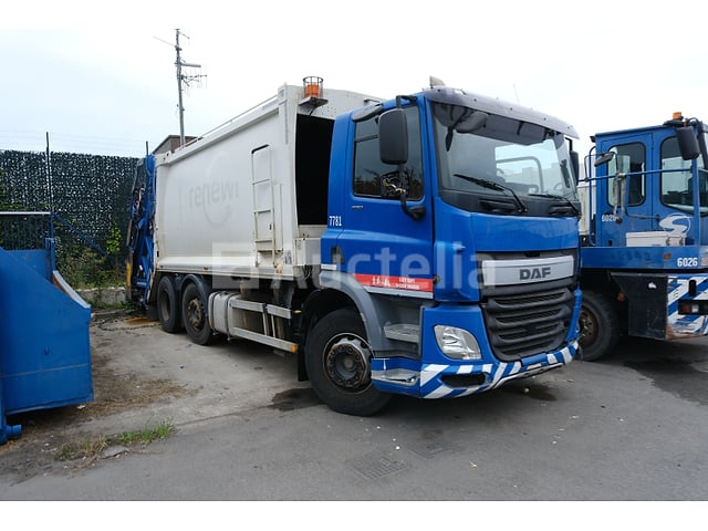 REF:7781 - DAF CF 290 FAG vuilniswagen (2015-307,172 km)(VIN:XLRAGM4100G067482) – foto 3 – kavel bij Auctelia, Puurs-Sint-Amands