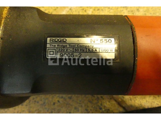 Ridgid 550 pijpsnijder – foto 6 – kavel bij Auctelia, Rhode-Saint-Genèse