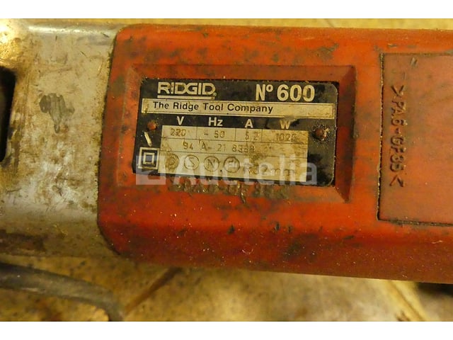 Ridgid 600 elektrische matrijs – foto 5 – kavel bij Auctelia, Rhode-Saint-Genèse