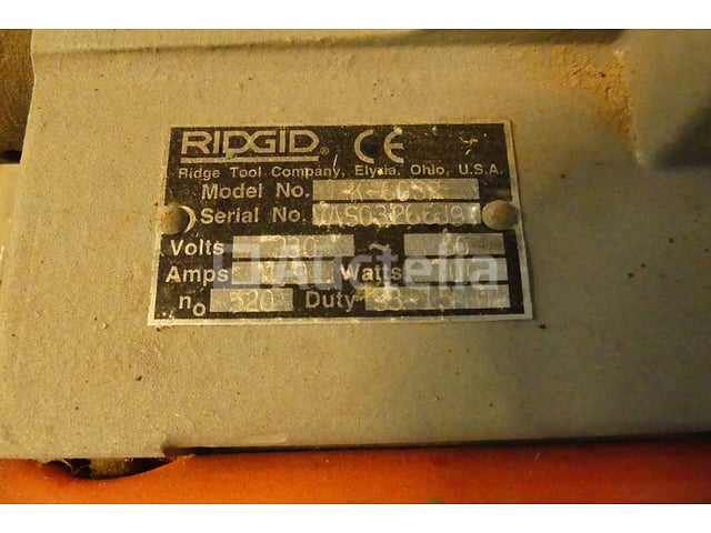 Ridgid K-60 SP afvoerreiniger – foto 4 – kavel bij Auctelia, Rhode-Saint-Genèse