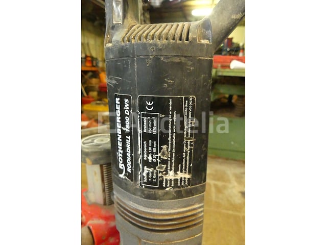 Rothenberger Rodiadrill 1800 DWS kernboormachine – foto 5 – kavel bij Auctelia, Rhode-Saint-Genèse