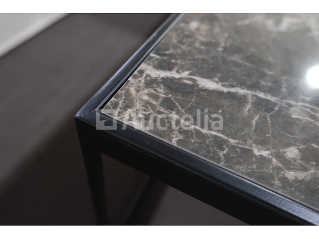 Salontafel met poef – foto 3 – kavel bij Auctelia, Mont-de-l'Enclus
