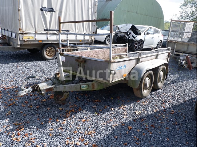 Saris F2520 dubbelassige aanhanger (CIN:XLG0F2520A0113333) – foto 2 – kavel bij Auctelia, Fauvillers