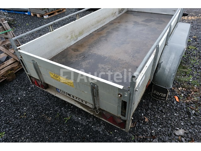 Saris SA2000 dubbelassige aanhangwagen (2004-serie:XLG0F3020A0348430) – foto 7 – kavel bij Auctelia, Tintigny