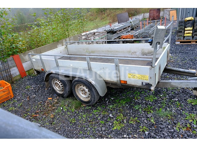 Saris SA2000 dubbelassige aanhangwagen (2004-serie:XLG0F3020A0348430) – foto 8 – kavel bij Auctelia, Tintigny