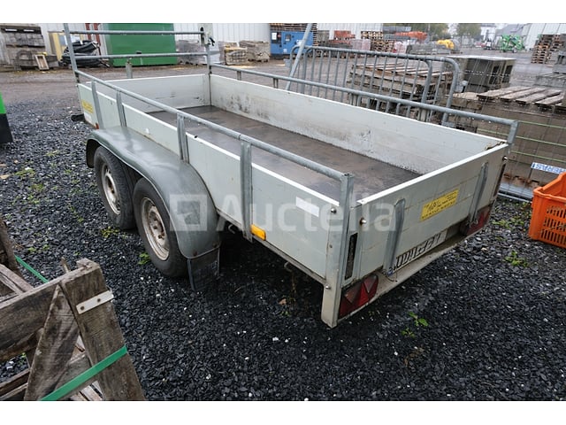 Saris SA2000 dubbelassige aanhangwagen (2004-serie:XLG0F3020A0348430) – foto 4 – kavel bij Auctelia, Tintigny