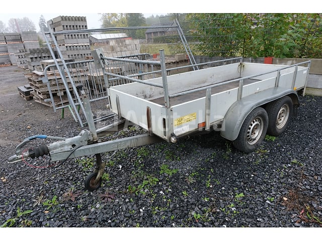 Saris SA2000 dubbelassige aanhangwagen (2004-serie:XLG0F3020A0348430) – foto 3 – kavel bij Auctelia, Tintigny