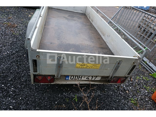 Saris SA2000 dubbelassige aanhangwagen (2004-serie:XLG0F3020A0348430) – foto 6 – kavel bij Auctelia, Tintigny