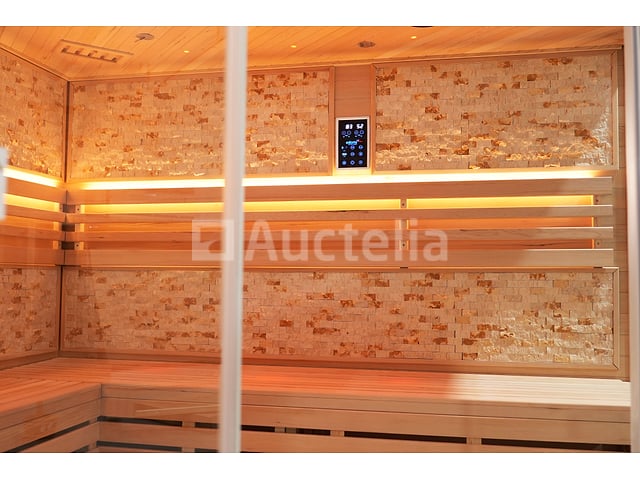 Sauna Nordic Stone Prisma 220x220x210cm - prisma – foto 8 – kavel bij Auctelia, Tholen