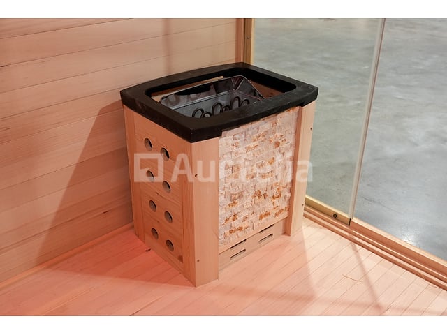 Sauna Nordic Stone Square 220x220x210cm - vierkant – foto 4 – kavel bij Auctelia, Tholen