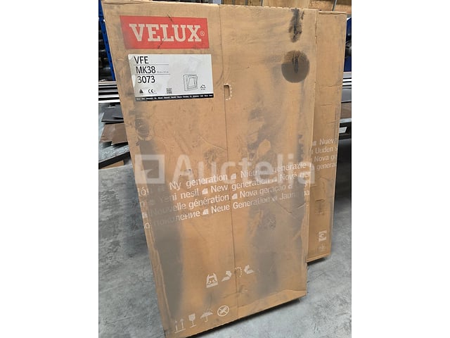 Set van 2 Velux VFE MK38 gevelelementen – 780 × 1370 mm – kavel bij Auctelia, La Louvière