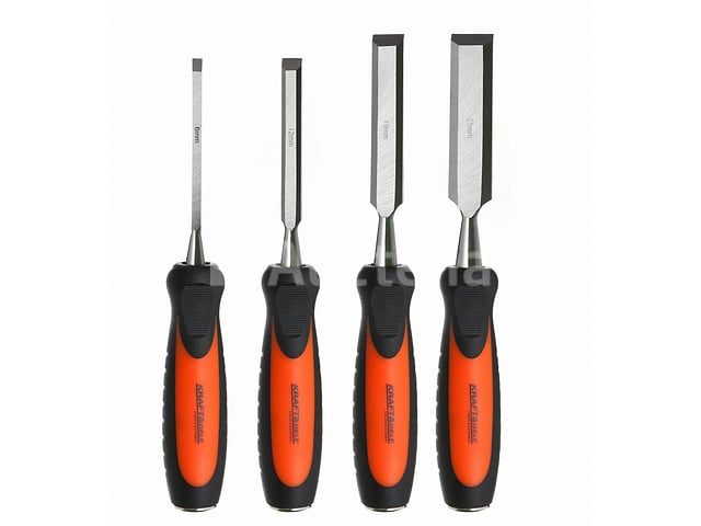 Set van 4 KRAFT&DELE houtbeitels – foto 2 – kavel bij Auctelia, Aye