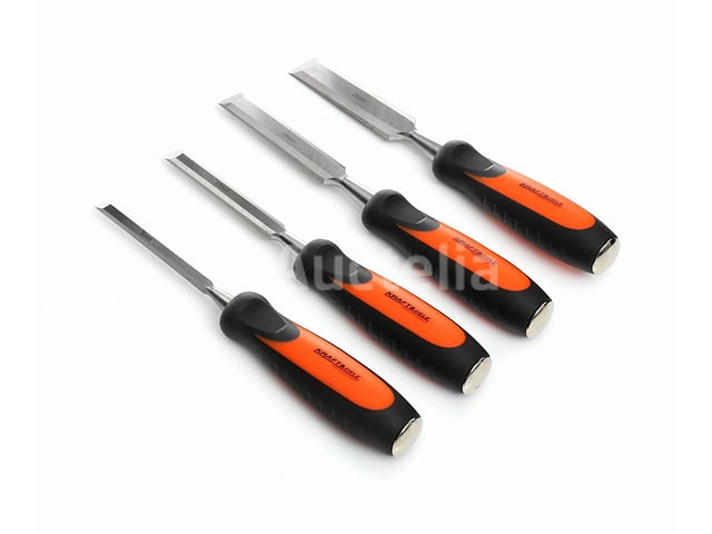 Set van 4 KRAFT&DELE houtbeitels – kavel bij Auctelia, Aye