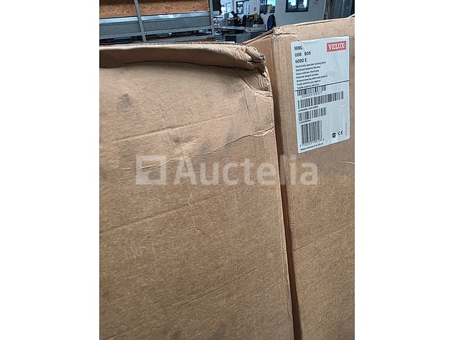 Set van 4 Velux MML U08 zonneluifels – 1340 × 1400 mm – foto 2 – kavel bij Auctelia, La Louvière