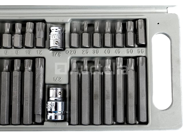 Set van 40 gespecialiseerde bits HEX, TORX en SPLINE KRAFT&DELE – foto 3 – kavel bij Auctelia, Aye