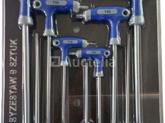 Set van 9 KRAFT&DELE torx-sleutels – foto 3 – kavel bij Auctelia, Aye