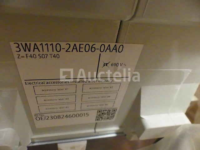 Siemens stroomonderbreker 2AE06-0AA0 – foto 6 – kavel bij Auctelia, Drogenbos