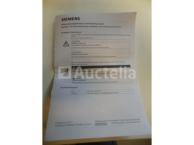Siemens-transformator – foto 2 – kavel bij Auctelia, Drogenbos