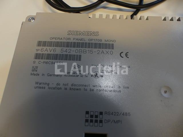 Simatic HMI Bedieningspaneel - Siemens – foto 5 – kavel bij Auctelia, Drogenbos