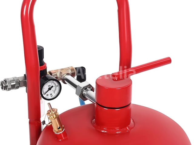 Siphon zandblaster 19l met accessoires KRAFT&DELE – foto 3 – kavel bij Auctelia, Aye