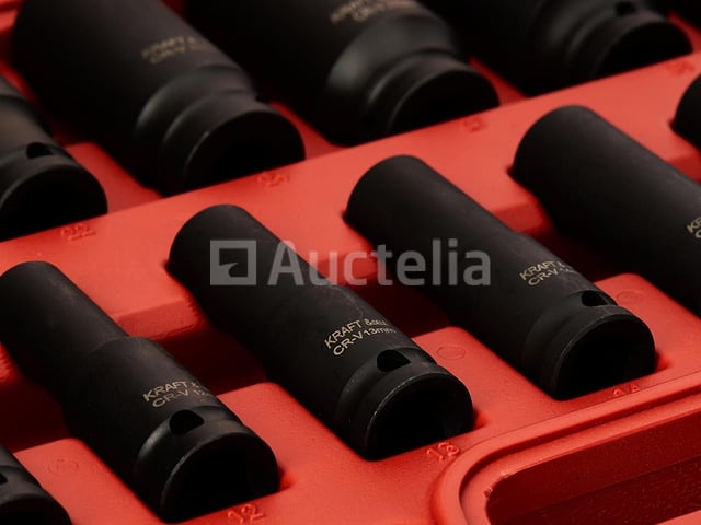 Slagdoppen 1/2" 10-32 mm (16 stuks) KRAFT&DELE – foto 2 – kavel bij Auctelia, Aye