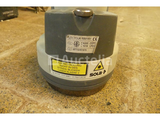 Sola RB01001 Rotary Laser Niveau Kit – foto 4 – kavel bij Auctelia, Rhode-Saint-Genèse