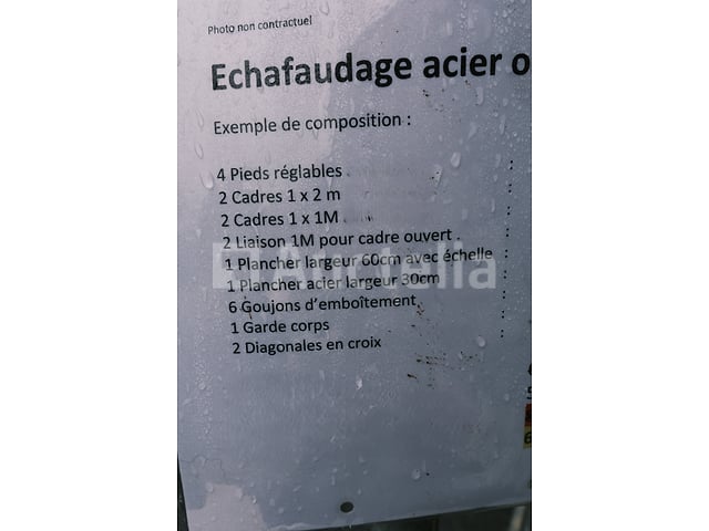 Stalen steigerelementen – foto 7 – kavel bij Auctelia, Tintigny