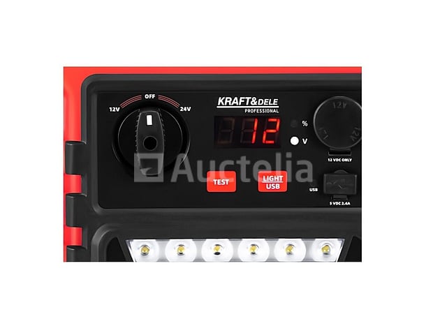 Starter 3400/1400A 12/24V + KRAFT&DELE-verlichting – foto 4 – kavel bij Auctelia, Aye