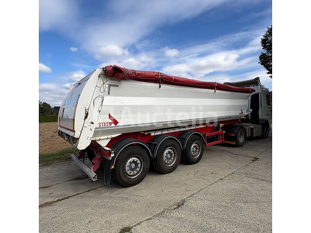 Stas S300CX Bedekte Semi-trailer (VIN:YE6S300CXJ0000743) – foto 2 – kavel bij Auctelia, Gembloux